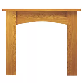 Focal Point Nebraska Fire Surround Oak Veneer 3 Focal Point Nebraska Fire Surround Oak Veneer
