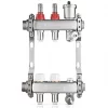 JG Underfloor 2 Port LowFit Underfloor Heating Manifold Brushed Steel 1 JG Underfloor 2 Port LowFit Underfloor Heating Manifold Brushed Steel -Underfloor Heating Sales 739TY P
