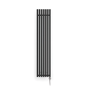 Terma Rolo Wall-Mounted Smart Designer Radiator Heban Black 800W 4 Terma Rolo Wall-Mounted Smart Designer Radiator Heban Black 800W - Image 2