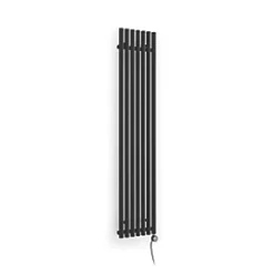 Underfloor Heating Sales 8 Terma Rolo Wall-Mounted Smart Designer Radiator Heban Black 800W