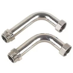 JG Speedfit Manifold Connector Chrome 2 Pack