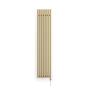 Terma Rolo Wall-Mounted Smart Designer Radiator Brass 800W 4 Terma Rolo Wall-Mounted Smart Designer Radiator Brass 800W - Image 2