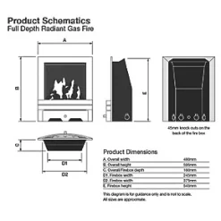 Focal Point Lulworth Stainless Steel Rotary Control Inset Gas Full Depth Fire 11 Focal Point Lulworth Stainless Steel Rotary Control Inset Gas Full Depth Fire -Underfloor Heating Sales 87411 A3