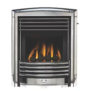 Valor Petrus Silver Inset Gas Fire 3 Valor Petrus Silver Inset Gas Fire