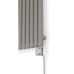 Terma Triga E Wall-Mounted Oil-Filled Radiator Metallic Stone 1000W 580 x 1700mm -Underfloor Heating Sales 922HT A3