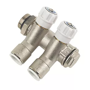 JG Speedfit 2 Port Modular Manifold Silver 3 JG Speedfit 2 Port Modular Manifold Silver