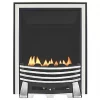 Focal Point Elysee Chrome Rotary Control Gas Inset Flueless Fire