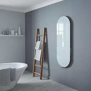 Towelrads Vetro Electric Glass Infrared Designer Radiator 1380 x 500mm White 2388BTU 3 Towelrads Vetro Electric Glass Infrared Designer Radiator 1380 x 500mm White 2388BTU