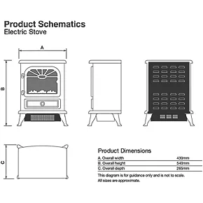 Focal Point ES2000 Grey Electric Stove 7 Focal Point ES2000 Grey Electric Stove - Image 5