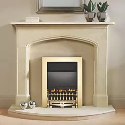 Focal Point Blenheim Brass Rotary Control Gas Inset Flueless Fire 13 Focal Point Blenheim Brass Rotary Control Gas Inset Flueless Fire -Underfloor Heating Sales 98777 A5