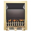 Focal Point Blenheim Brass Rotary Control Gas Inset Flueless Fire 2 Focal Point Blenheim Brass Rotary Control Gas Inset Flueless Fire -Underfloor Heating Sales 98777 P