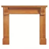 Focal Point Durham Fire Surround Pine 1 Focal Point Durham Fire Surround Pine -Underfloor Heating Sales 9890G P