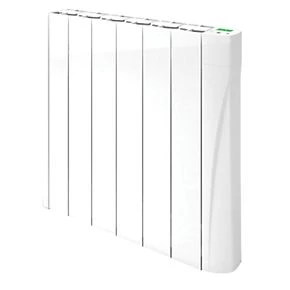 TCP Wall-Mounted Smart Wi-Fi Digital Oil-Filled Electric Radiator White 750W 3 TCP Wall-Mounted Smart Wi-Fi Digital Oil-Filled Electric Radiator White 750W