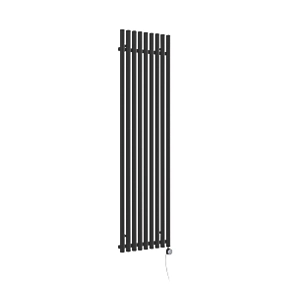 Terma Rolo Wall-Mounted Smart Designer Radiator Heban Black 1000W 3 Terma Rolo Wall-Mounted Smart Designer Radiator Heban Black 1000W